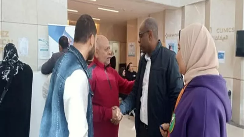 زيارة مديرعام الهيئة العامة للرعاية الصحية بالسويس للمجمع الطبي