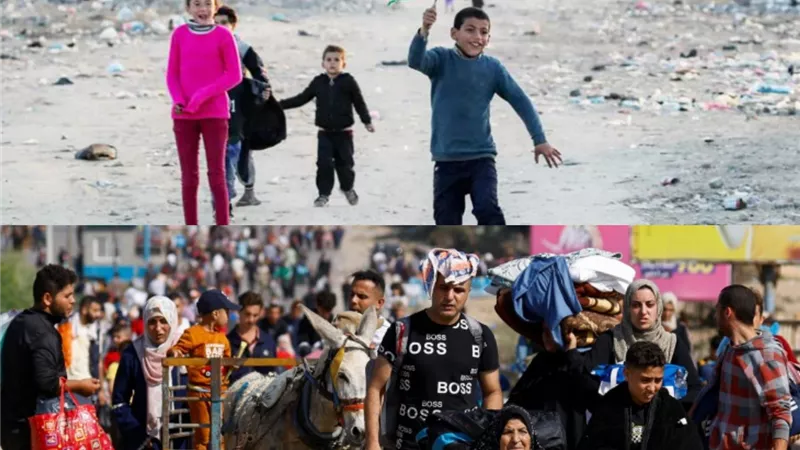 سكان غزة عادوا لمنازلهم المدمرة