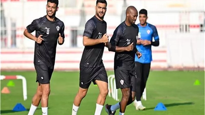 الزمالك ضد مودرن سبورت| تدريبات فنية وخططية للبدلاء والمستبعدين