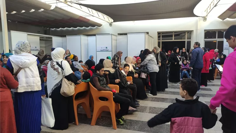 قافلة طبية لوزارة الشباب لخدمة ذوي الإعاقة