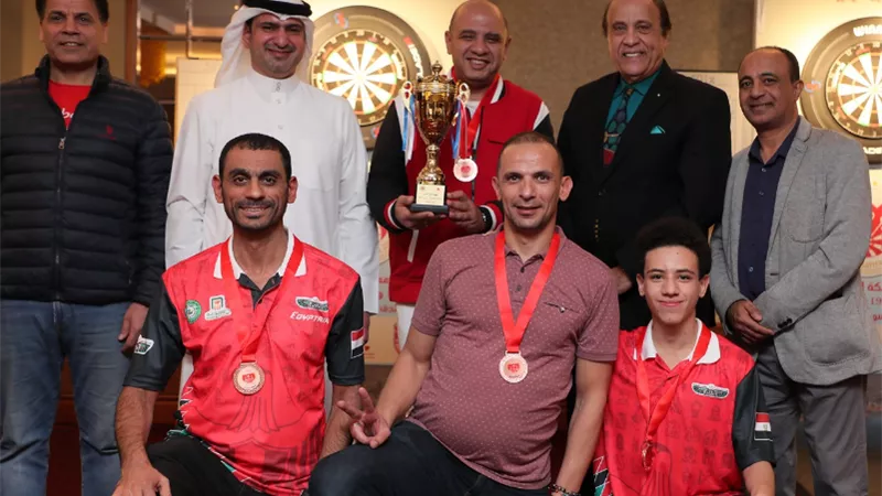 منتخب مصر يفوز بالمركز الثالث في بطولة كأس العرب للدارتس
