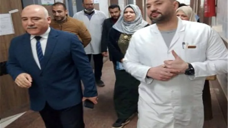 وكيل وزارة الصحة يجري جولة تفقدية بمستشفيات مدينة طوخ