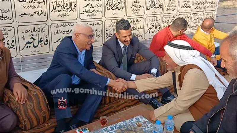 مجاور يفتتح محطة تحلية المياه و يزور منزل أسرة متضررة من الإرهاب