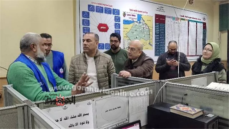 وكيل صحة البحيرة يفاجئ غرفة الطوارئ و قوائم الإنتظار و الطعوم