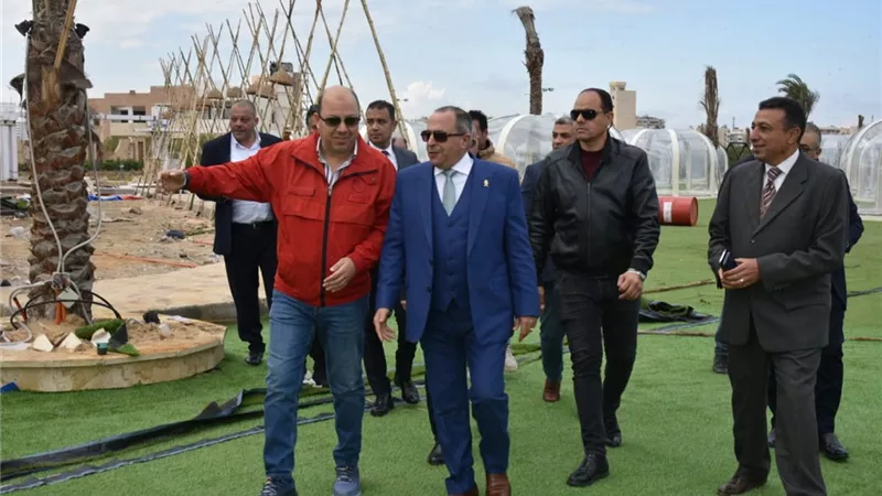 محافظ بورسعيد يعلن بدأ تطوير شاطىء بورفؤاد