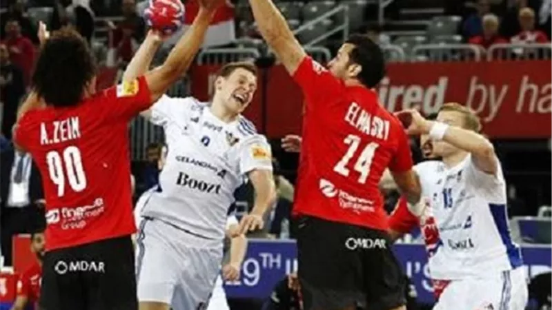 27-24 .. سقوط منتخب مصر أمام أيسلندا بمونديال اليد