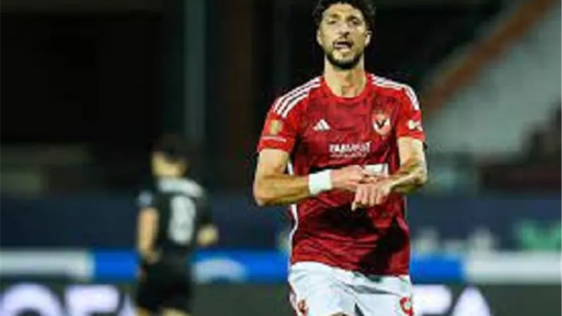 وسام أبو علي يخضع لبرنامج مكثف أملاً في لحاق مباراة بيراميدز