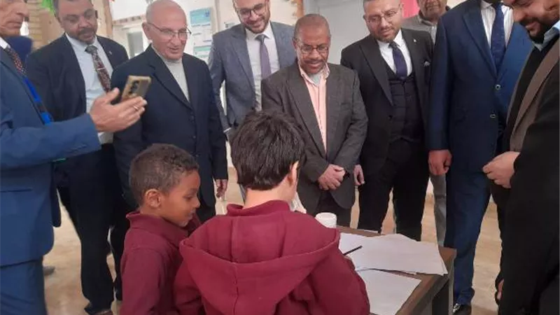 رئيس مدينة الطود يشهد افتتاح معرض الذكاء الاصطناعي والروبوتات