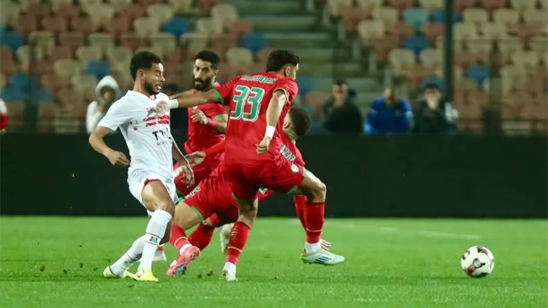 75 دقيقة.. التعادل السلبي مازال قائماً بين الزمالك ومودرن سبورت