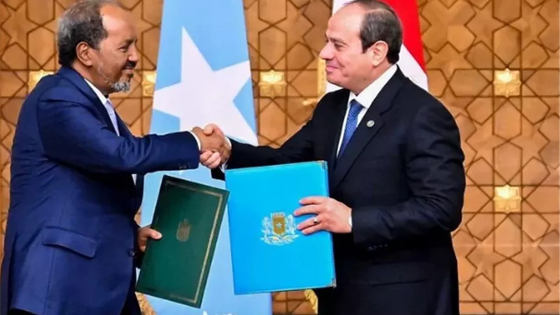 مصر والصومال تقرران رفع علاقاتهما لمستوى الشراكة الاستراتيجية