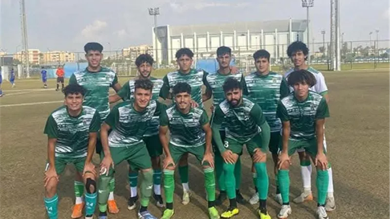 ناشئوا الاتحاد مواليد 2005عبروا القناه بثلاثية