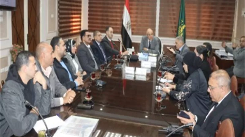 محافظ القليوبية يبحث اعمال توسعة نفق سعد زغلول ببنها