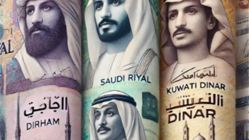 سعر الريال السعودي والدرهم الإماراتي والدينار الكويتي في البنوك
