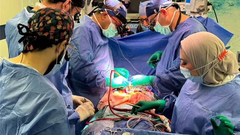 غير مسبوقة عالميًا.. جامعة المنصورة تجري أول جراحة لإعادة بناء صمامات القلب باستخدام أنسجة ذاتية