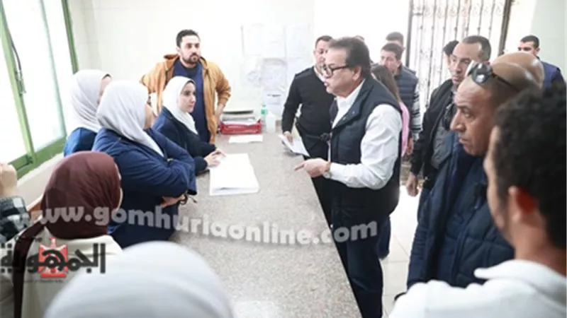 تحرير محضر شرطة في واقعة تعدي على ممرضة بمستشفي السادات المركزي