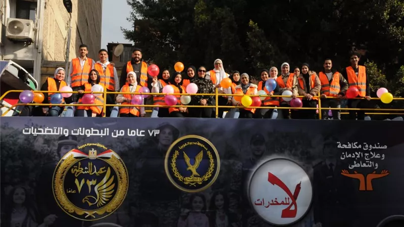 قافلة تجوب الأندية الرياضية للتوعية بأضرار تعاطي المواد المخدرة