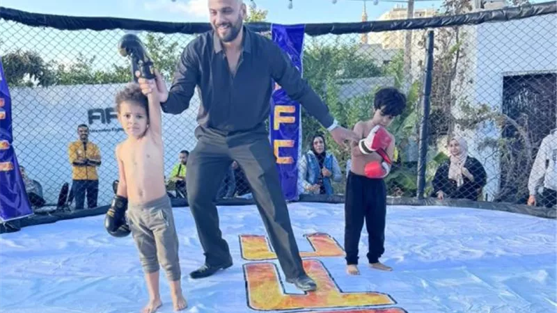 ساجد أصغر بطل اسماعيلاوى للألعاب القتالية