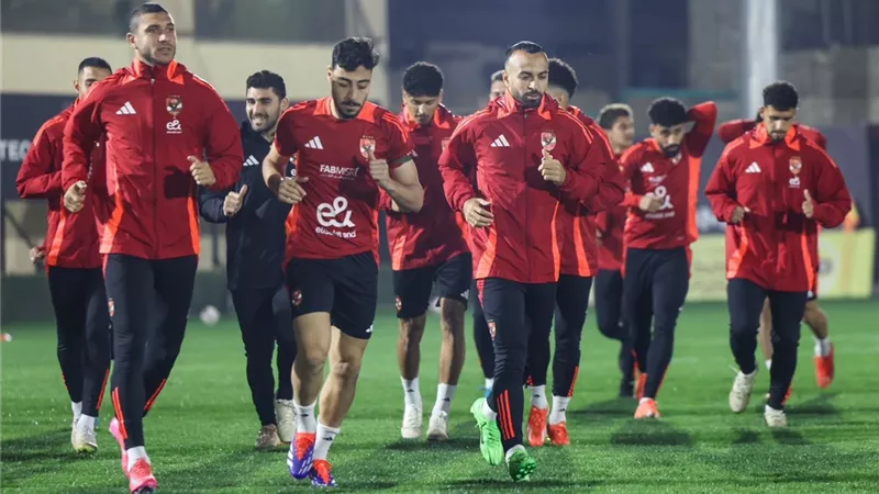 الأهلي يختتم استعداده لمواجهة بيراميدز بدورى نايل