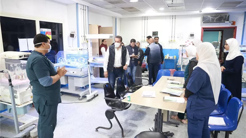 وزير الصحة يتابع جولته المفاجئة بالمرور على مستشفى غرب النوبارية