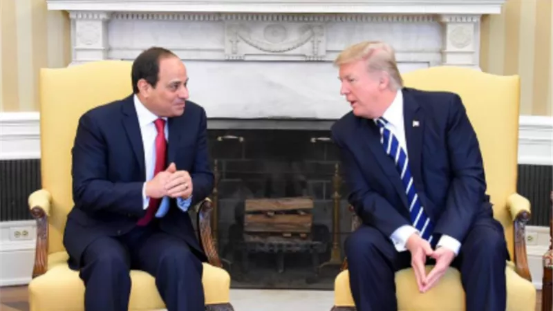 ترامب: سأتحدث مع الرئيس عبد الفتاح السيسي اليوم