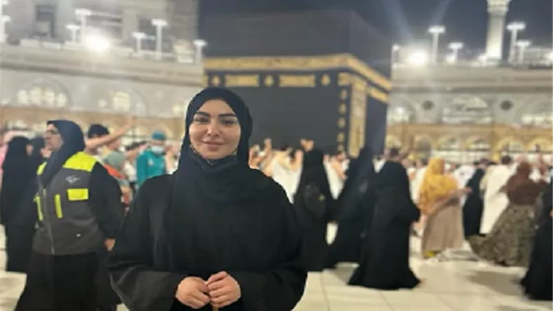 ميرهان حسين من امام الكعبة: 