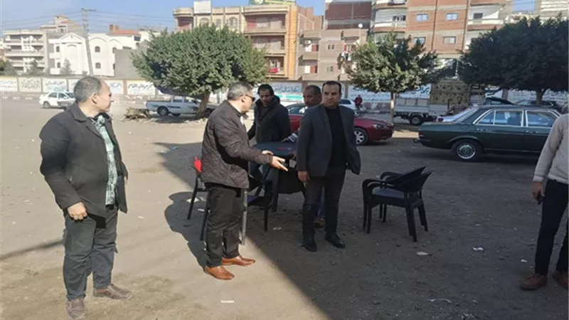 رئيس مدينة كوم حماده يقود حمله لمتابعة المرور ورفع الاشغالات