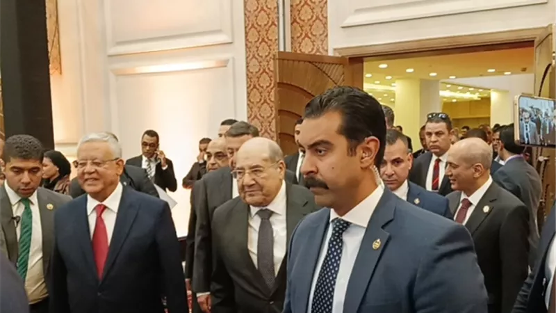 وصول رئيس مجلس الشيوخ لاجتماع رؤساء المحاكم الدستورية الأفريقية