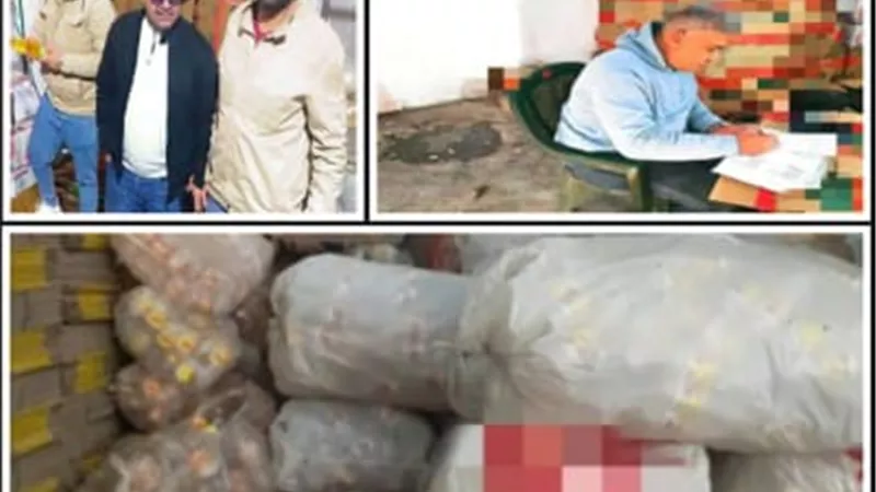 ضبط زيت طعام مجهول المصدر بمصنع غير مرخص فى الخانكة