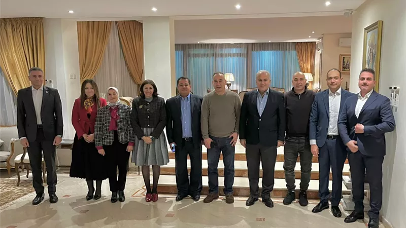 السفارة المصرية بالمغرب تقيم حفل عشاء للتوأم حسام و إبراهيم حسن