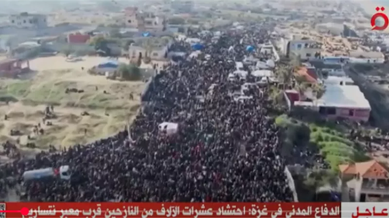 «القاهرة الإخبارية»: الاحتلال يطلق النار صوب أي فلسطيني يحاول الاقتراب من حاجز نتساريم في غزة