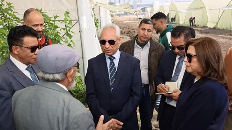 رئيس جامعة المنيا يستقبل وفد مؤسسة «إي إف جى» للتنمية الاجتماعية