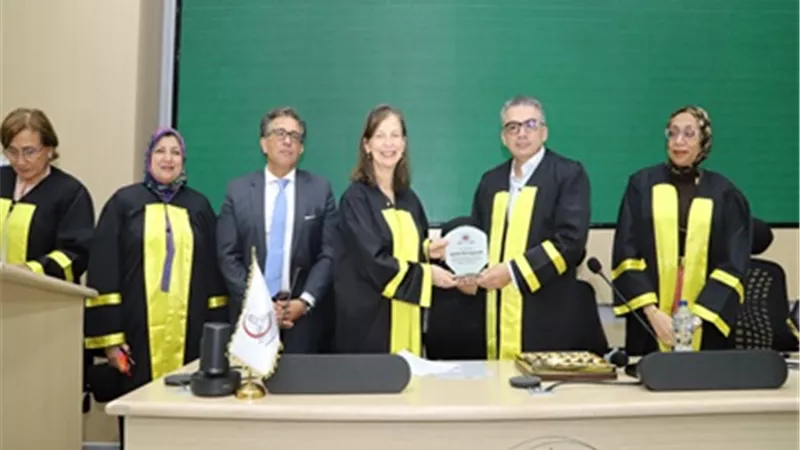 عميد طب عين شمس يشهد إحتفال تخرج دفعة FAIMER 2023