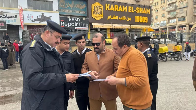 رئيس الجهاز: إغلاق 18 محلًا مخالفًا بمنطقة الحصري في 6 أكتوبر