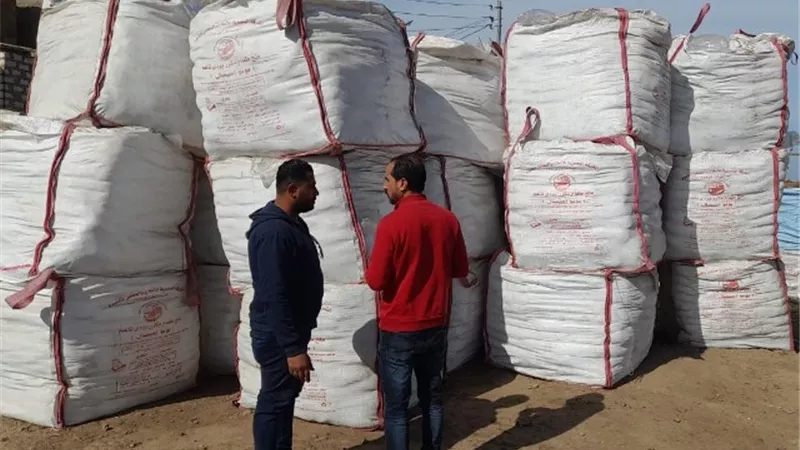 إعدام طن أغذية وعصائر وألبان غير صالحة للاستهلاك الآدمي بالدقهلية