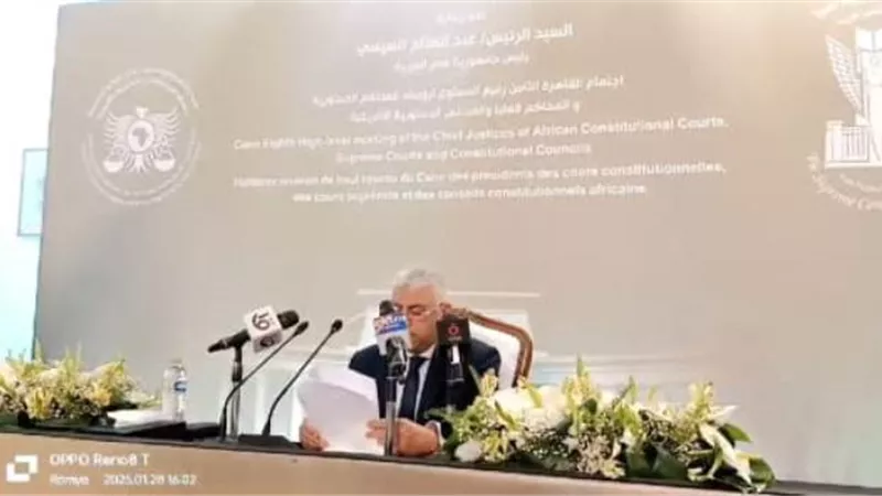 فيديو .. المستشار طارق شبل يستعرض توصيات اجتماع القاهرة لرؤساء المحاكم الدستورية الافريقية