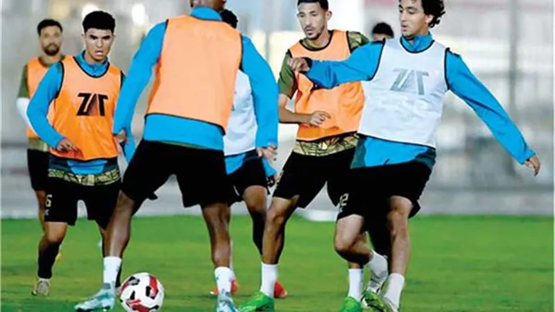 الزمالك ضد بيراميدز| تقسيمة فنية للبدلاء والمستبعدين من لقاء الجونة
