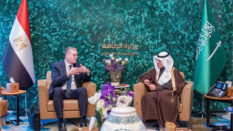 وزير البترول يبحث مع نظيره السعودي التعاون بين البلدين في الطاقة