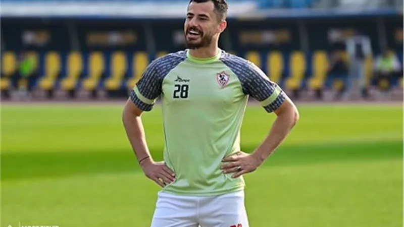 طبيب الزمالك يطمئن على سلامة الونش في التدريبات