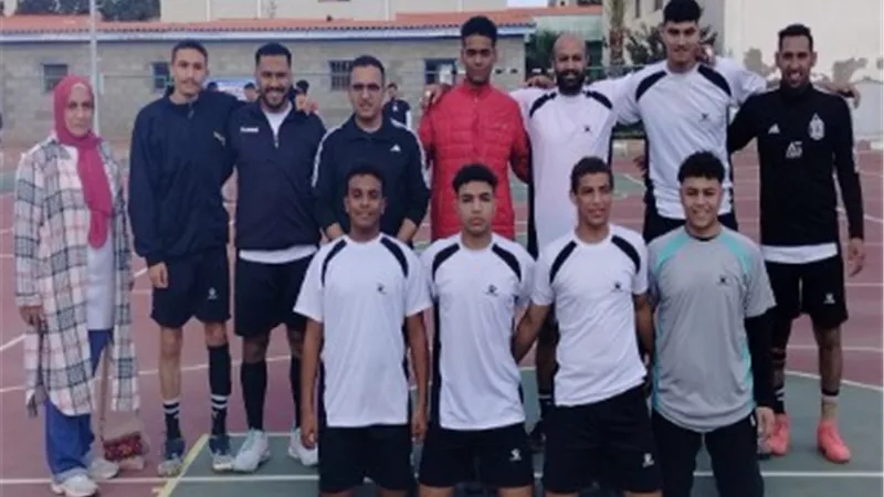 صعود منتخب القليوبية لكرة اليد لدور الثمانية فى دورى مراكز الشباب