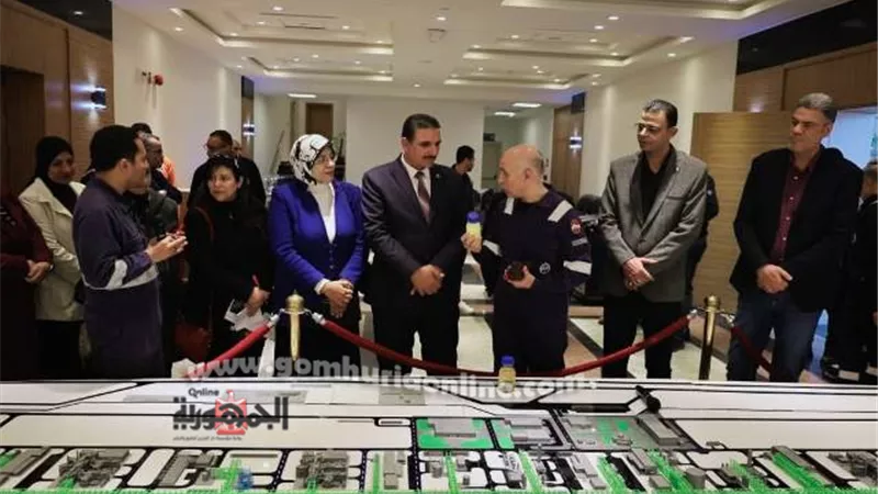 مديرية العمل ببورسعيد تزور حقل 