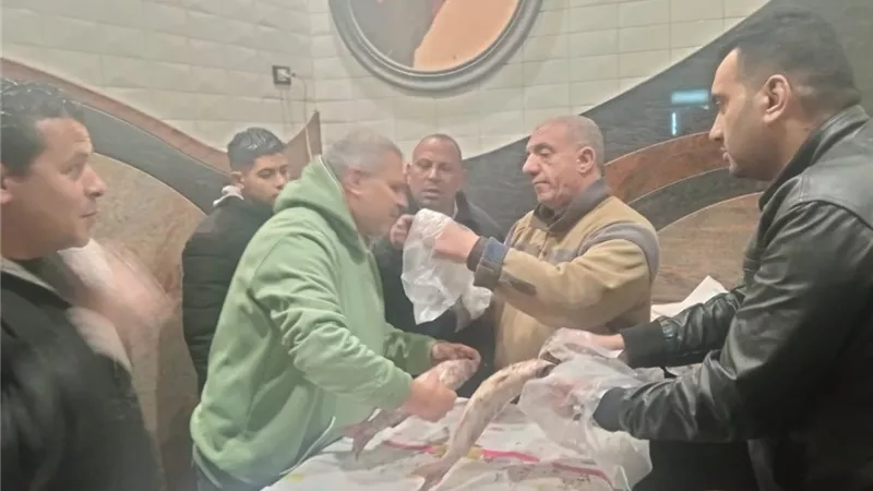 ضبط 400 كيلو أسماك مملحة غير صالحة للاستهلاك الآدمي بفوه كفرالشيخ
