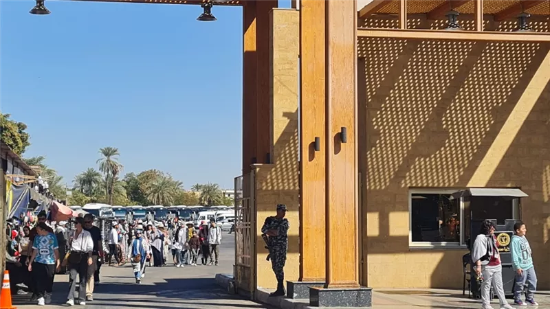 إجازة نصف العام.. إقبال كبير على المنشآت السياحية بالأقصر