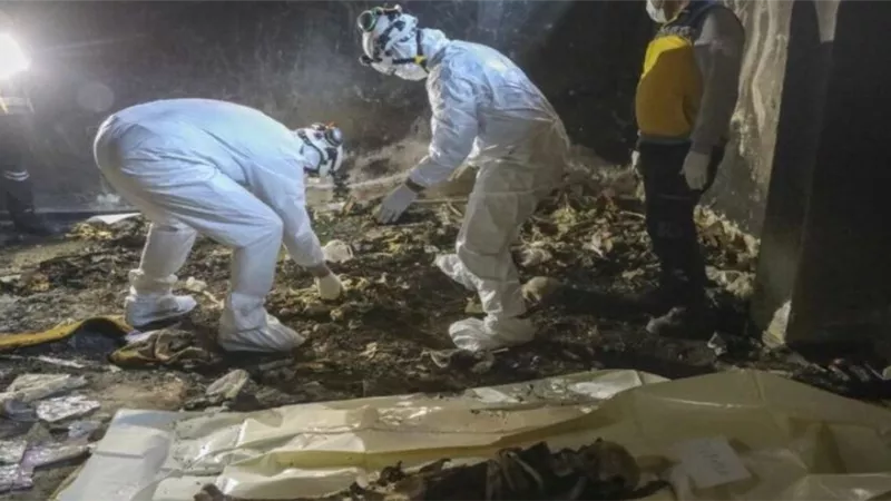 العثور على مقبرة جماعية جديدة بريف دمشق