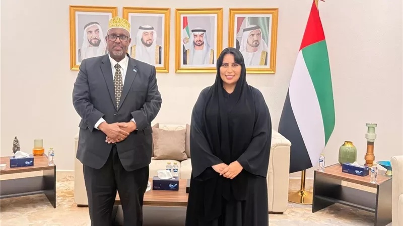 سفير الصومال بالقاهرة يلتقي نظيرته الإماراتية