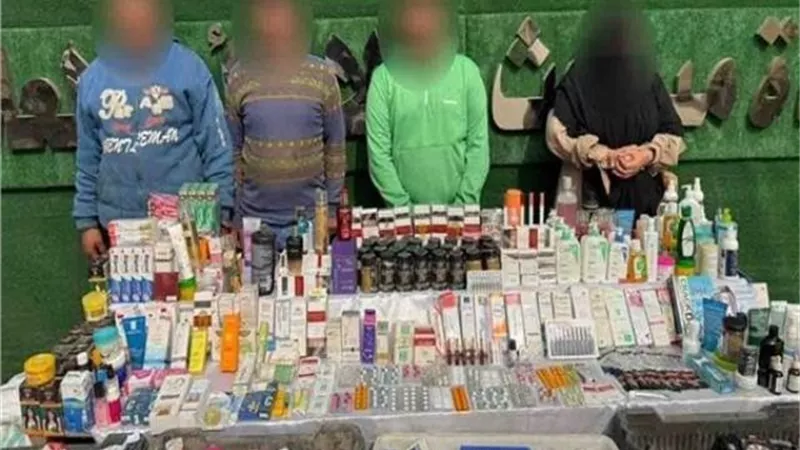 حبس المتهمين بترويج أدوية وعقاقير مجهولة المصدر