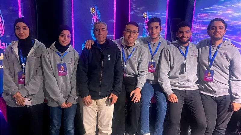 جامعة كفر الشيخ الثالث في مهرجان إبداع
