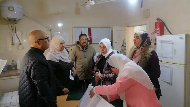 وكيل وزارة الصحة بالفيوم.. يفاجئ مستشفى طامية و الإدارة الصحية