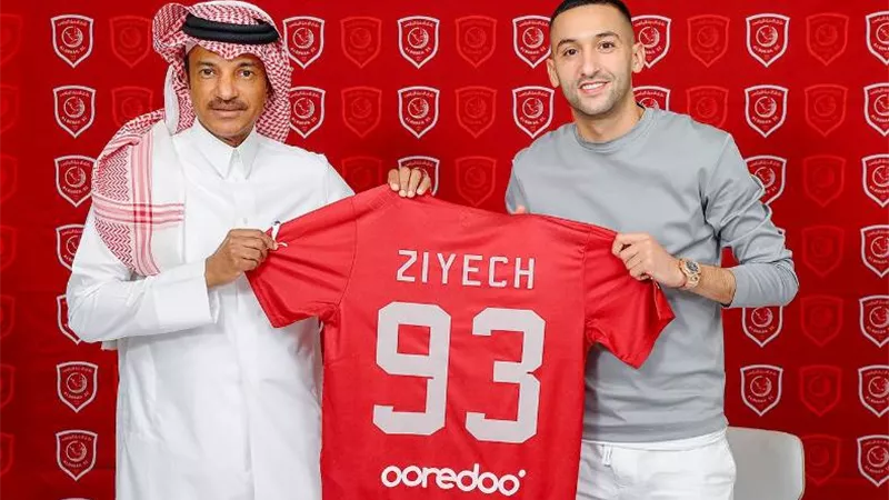 نرحب بالأسد المغربي| الدحيل القطري يعلن ضم حكيم زياش