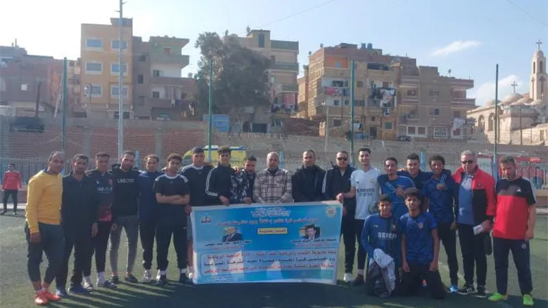 مطوبس مركز أول و كفر الشيخ ثانى دورى خماسي كرة القدم