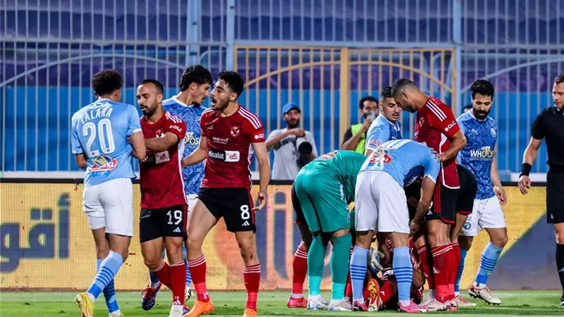 عقوبات بالجملة ضد الأهلي وبيراميدز بسبب مبارتهما الأخيرة في الدوري